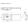 Мебель для ванной Акватон - САКУРА 120