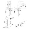 Смеситель для раковины Lemark Unit LM4516C