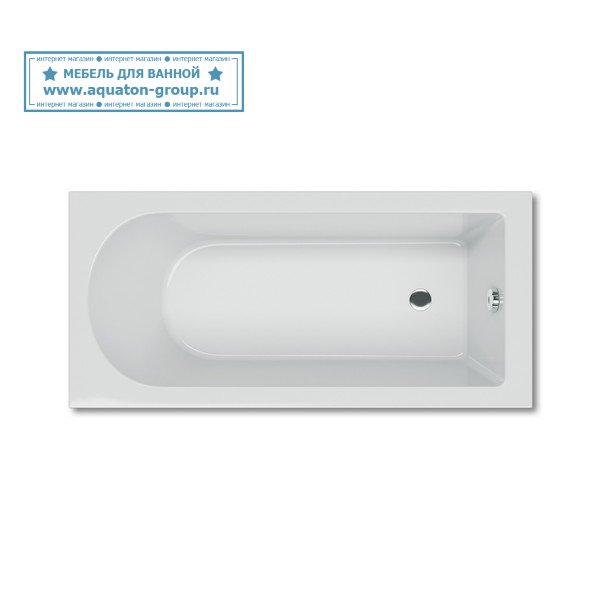 Ванна акриловая Koller Pool Orion 160х70 Прямоугольная, белая